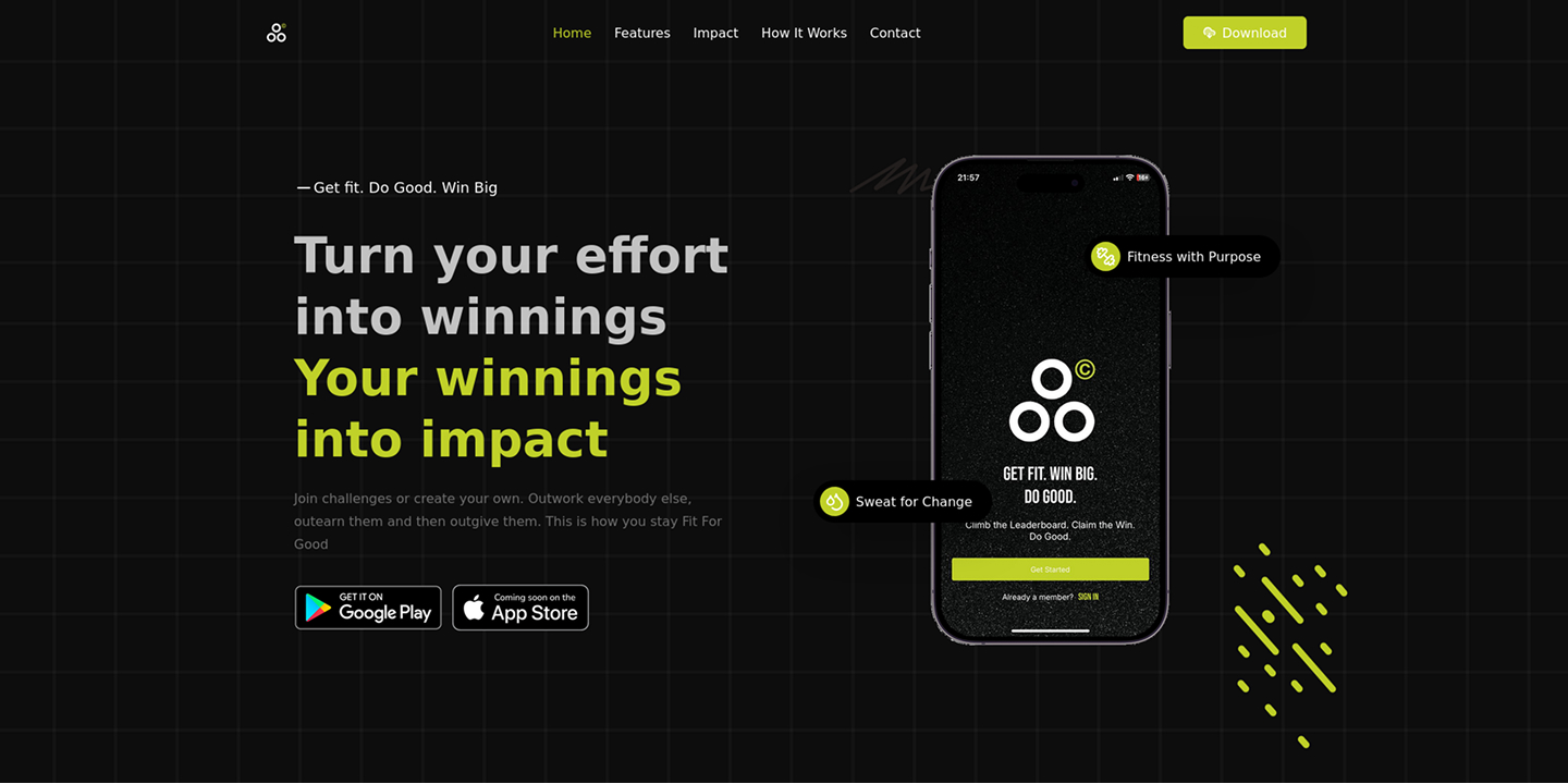 FitForGood screenshot