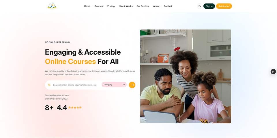 Motlobo Online Home School screenshot